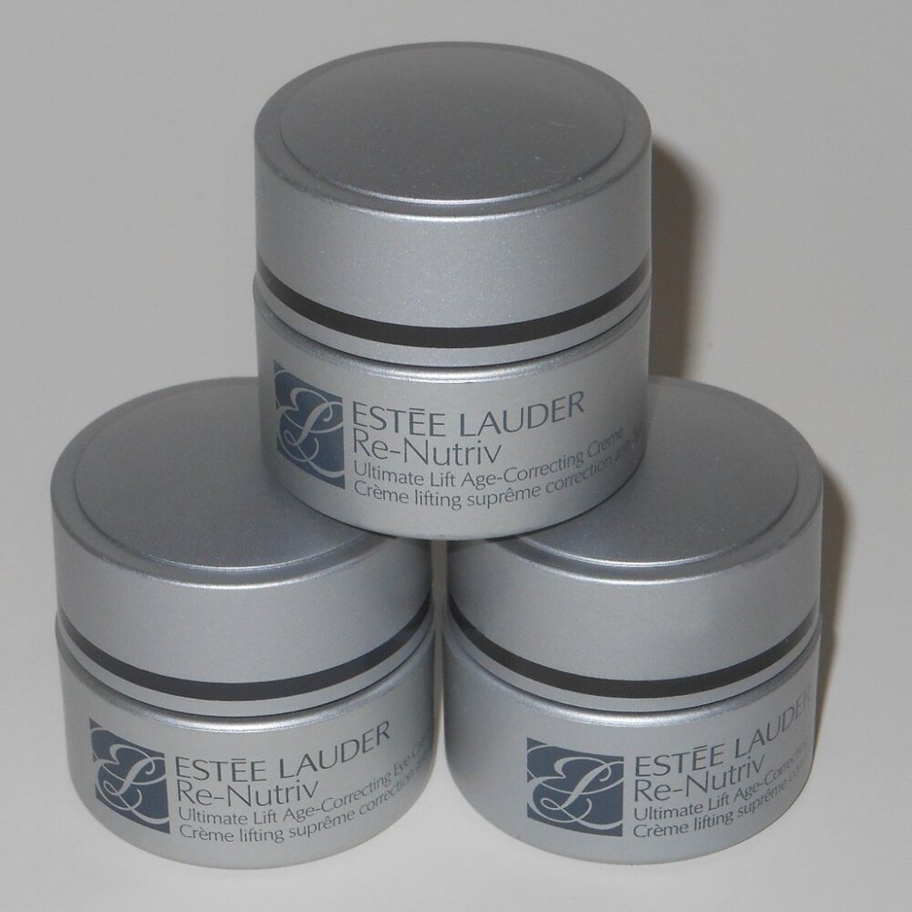 3 Estee Lauder Ultimate Lift Age Correcting Creme. .24 oz each